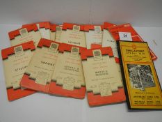 A quantity of 1960's Ordnance Survey Maps including Lincolnshire and a 1960's AA Signapore street