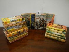 9 1940s western books published by Ward Lock and Wild West Club including Gun-Johnnie of Texas by