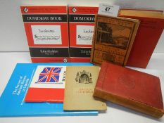 A collection of books and maps on Lincoln and Lincolnshire