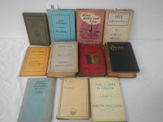 A collection of early books on poems and plays including Rupert Brooke 1914 and Other Poems