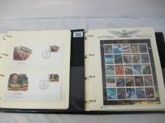 Stamps - Album of stamps and albums of first day covers for Aviation Heritage from the Westminster