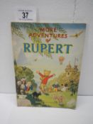 1947 More Adventures of Rupert (inscription, price clipped, some drawing,