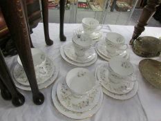 An 18 piece Duchess porcelain tea set