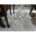 An 18 piece Duchess porcelain tea set