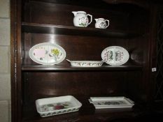 7 pieces of Portmerion tableware