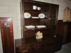 A good oak wall unit