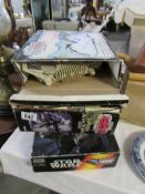 4 boxed Star Wars toys