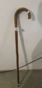 An Edwardian sword stick by Bacon Brother's with plated ferrule