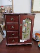 A jewellery cabinet