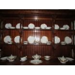 Approximately 35 pieces of Polish porcelain table ware