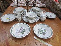 21 pieces of Portmerion dinner ware