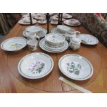 21 pieces of Portmerion dinner ware