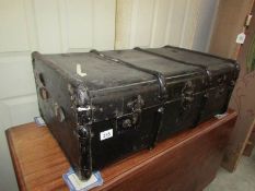 An old cabin trunk