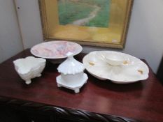 4 items of china including Royal Worcester,