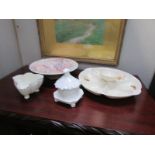 4 items of china including Royal Worcester,