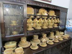 Approximately 130 pieces of Kiln Craft tea and dinner ware