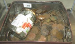 A mixed lot of old coins