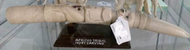 A 19th century African ivory fertility symbol