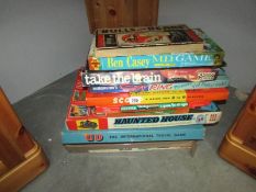 A quantity of vintage board games including Scoop, Spy Ring, Haunted House, Ben Casey M.