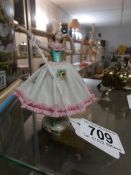 A German porcelain ballerina