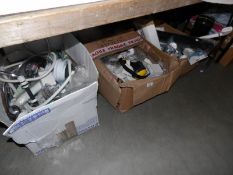 3 boxes of plumbing items