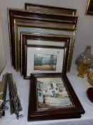 A quantity of framed paintings and prints