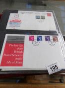 In excess of 250 un-adressed Isle of Man first day covers from July 1973 to January 2001 and other
