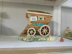 A Pendelfin gypsy caravan