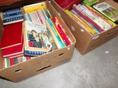 2 boxes of children's books including Enid Blyton the Famous Five,