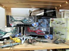 A quantity of die cast toys including Corgi and Matchbox