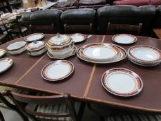 Approximately 23 pieces of Losel ware dinner ware including tureens