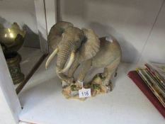 An elephant figure