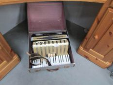 An accordian in case