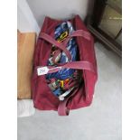 A bag of play worn diecast mainly Matchbox and Corgi including Beatles Yellow Submarine,