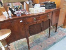 A mahogany side board