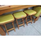 4 folding stools