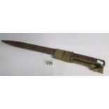 An old bayonet