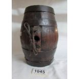 A 'Costral' oak barrel,