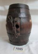 A 'Costral' oak barrel,