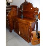 A Victorian mahogany chiffioniere