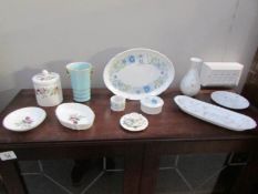 12 items of china including Wedgwood,