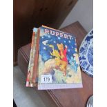 A quantity of Rupert annuals etc