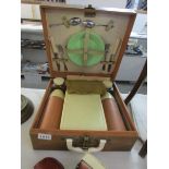 A vintage picnic set