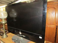 A large LG flat screen TV