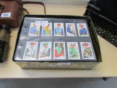 19 sets of cigarette cards