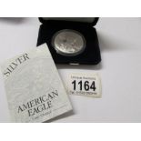 A 2001 American eagle $1, 1oz,