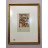 A Pablo Picasso Copie D'Epreuve print signed in pencil Picasso