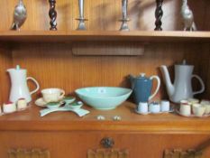 A mixed lot of china including Carlton ware,