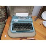 An Imperial portable typewriter