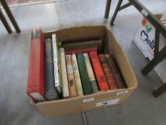A quantity of old books, archeology, Punch,